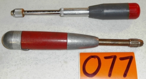 lot 77 image: Pair of Vintage Push Drills