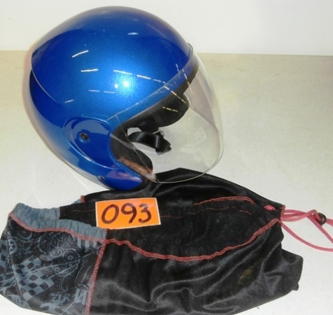 lot 93 image: Open Face Motorcycle Helmet