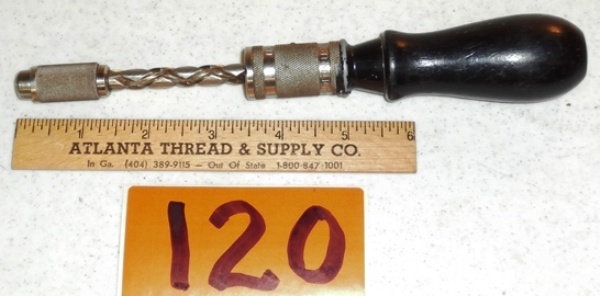 lot 120 image: Vintage Millers Falls No. 29 Push Screwdriver