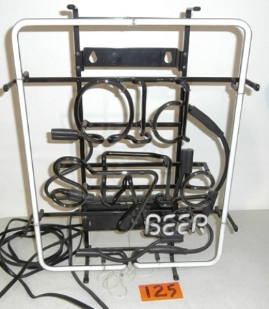 lot 125 image: OLD STYLE Been Neon Sign
