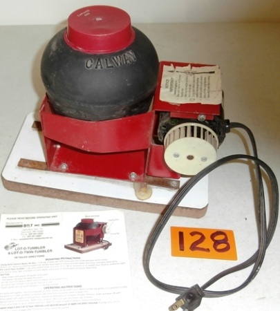 lot 128 image: Calaway Lot-O-Rock Tumbler
