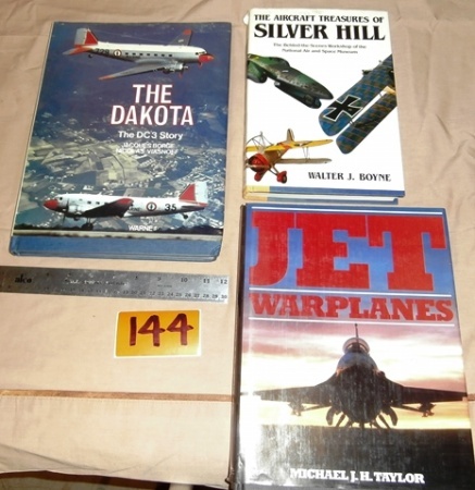 lot 144 image: Three Nice Books on Aeronautics
