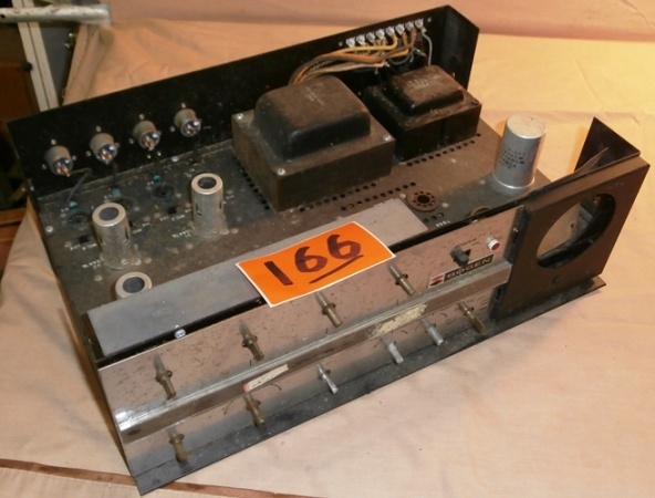 lot 166 image: Vintage Bogen Model MX 30A Tube Amplifier