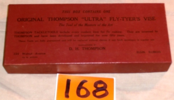 lot 168 image: Vintage THOMPSON ULTRA Fly-Tyers Vice