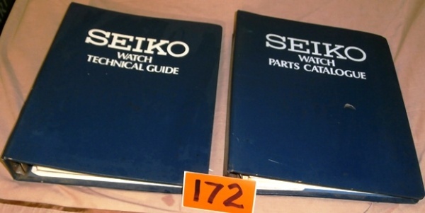 SEIKO Watch Technical Guide and Parts Catalog | VINTAGE and COLLECTIBLE  Items in ANNANDALE, MN | K-BID