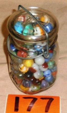 lot 177 image: Pint of Marbles
