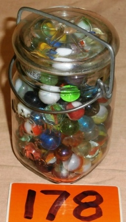 lot 178 image: Pint of Marbles