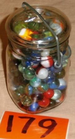 lot 179 image: Pint of Marbles