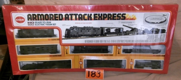 ho military train set