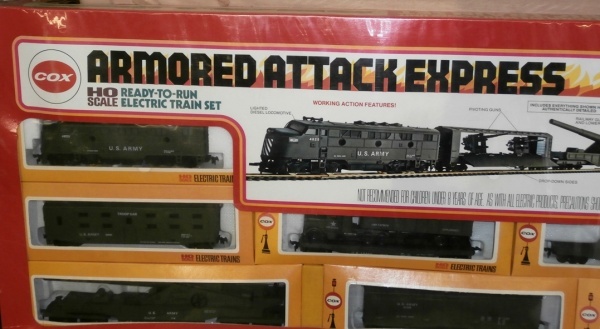 cox ho scale electric train