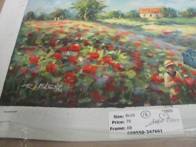 Unframed Artwork
