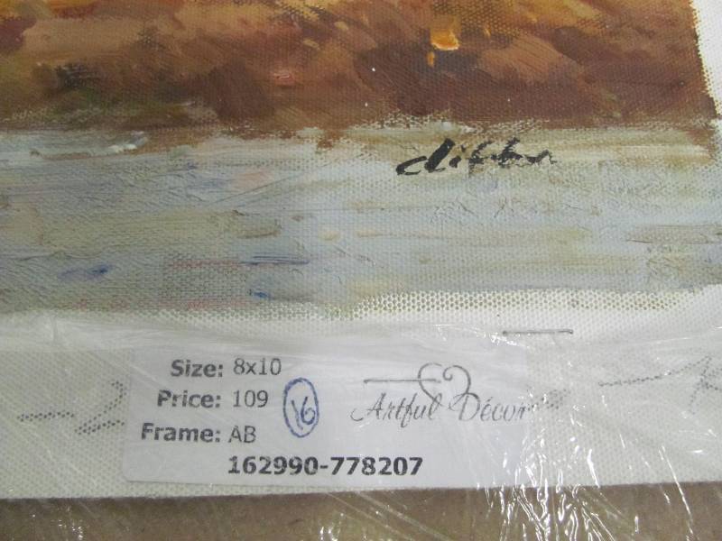 Unframed Artwork