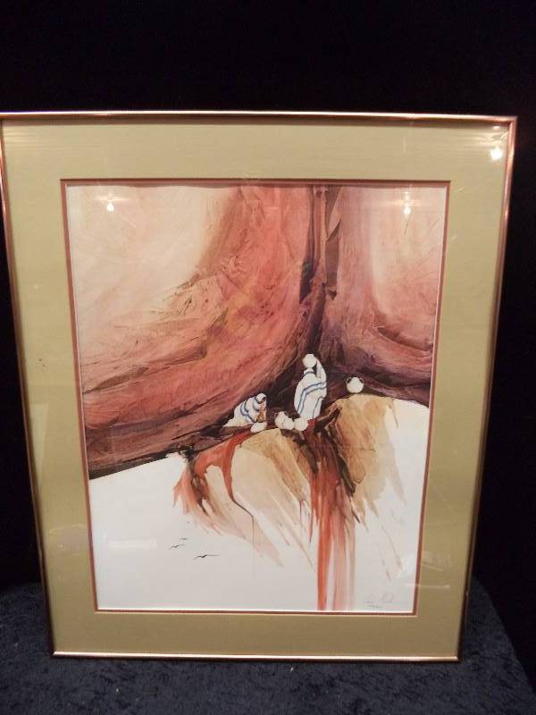lot 43 image: Mike Adkinson Ancesteral Spring in COPPER Frame