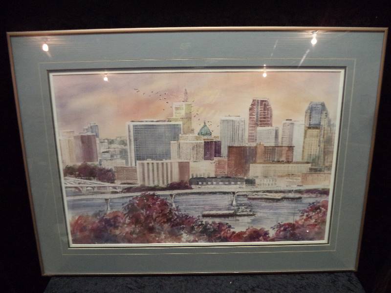 lot 44 image: Lou Roman St. Paul MN Skyline