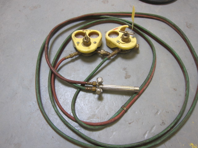 Oxy Acetylene Torch Set Up