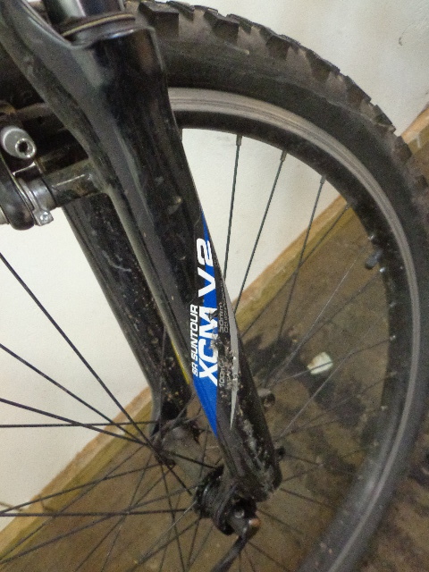 lot 67 image: Blue & Black Giant Bike