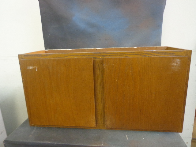 lot 74 image: Wooden Cupboards