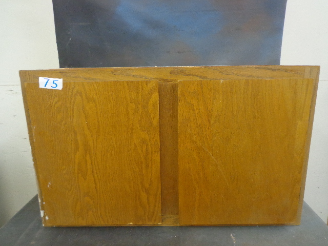 lot 75 image: Wooden Cupboards
