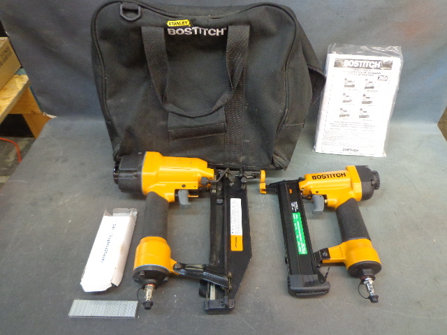 lot 28 image: 2 Bostitch Finishing Guns & Carrying Case