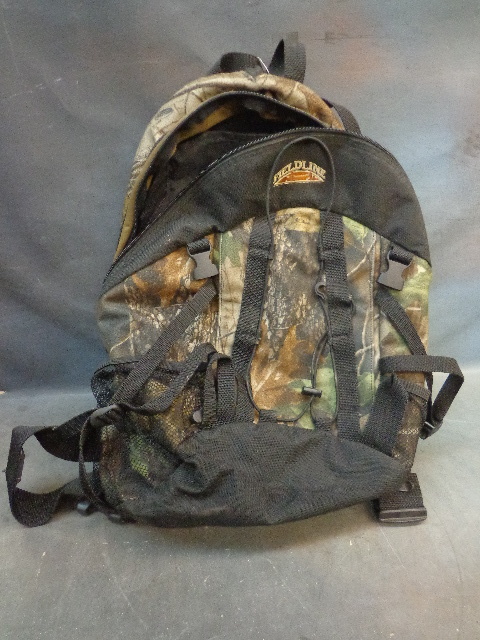 lot 29 image: Fieldline Camouflage Backpack