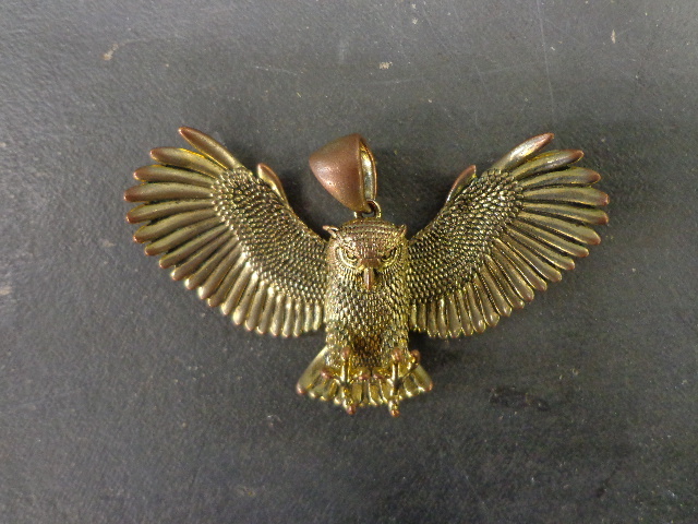 lot 112 image: Gold Owl Jewelry