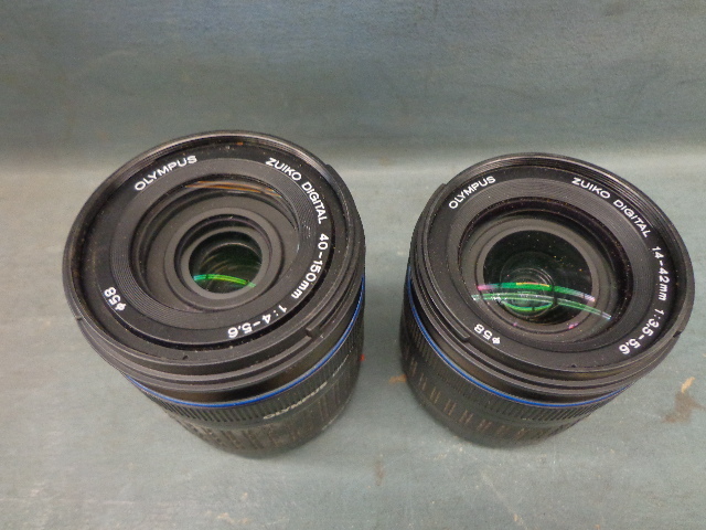 lot 121 image: 2 Olympus Digital Lenses