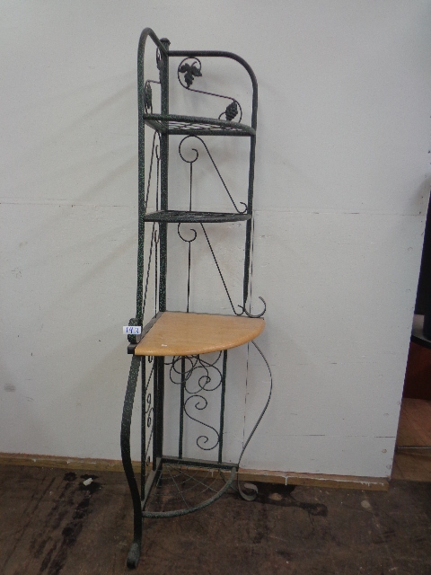 lot 143 image: Corner Wire Shelving