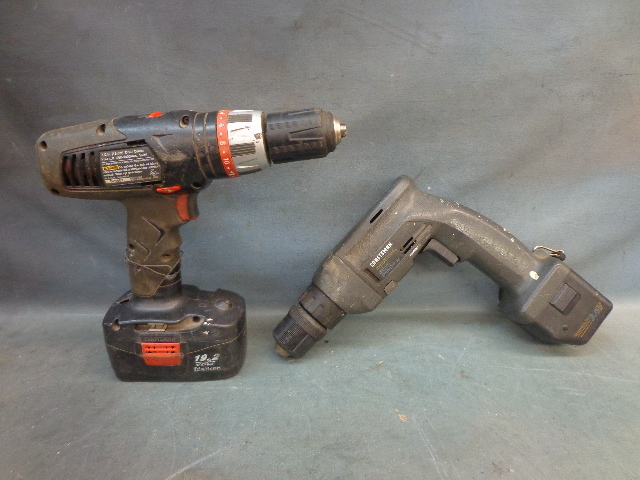 lot 162 image: Craftsman Cordless Drills