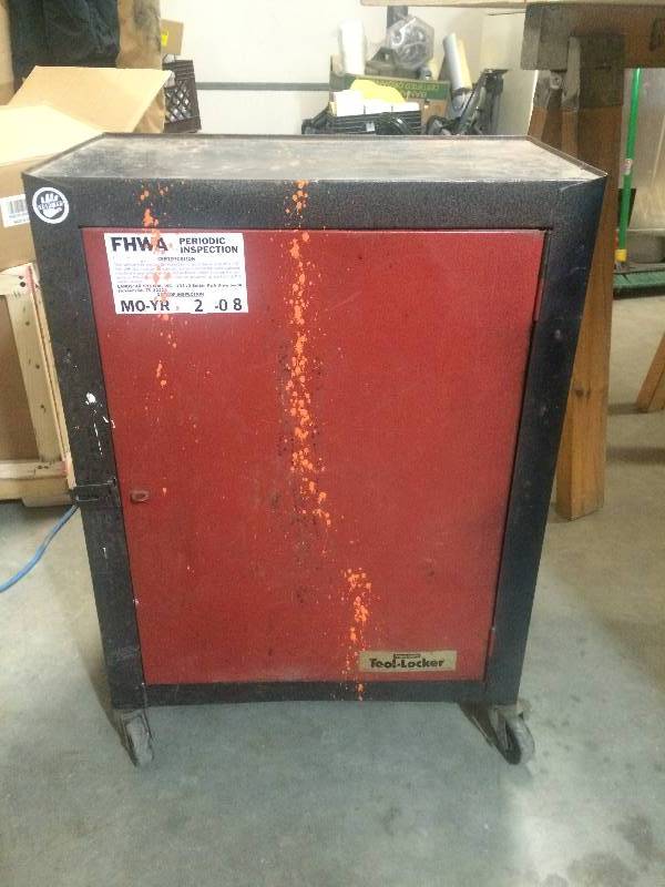Small Rollaway Cabinet