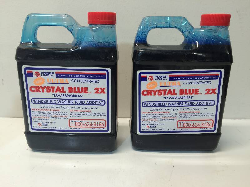 Crystal Blue 2X Washer Fluid