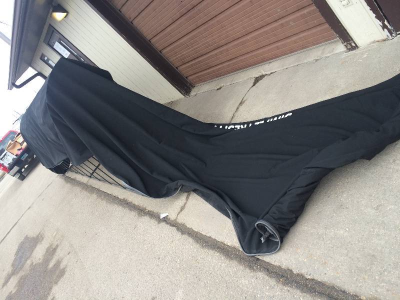 Black Awning One