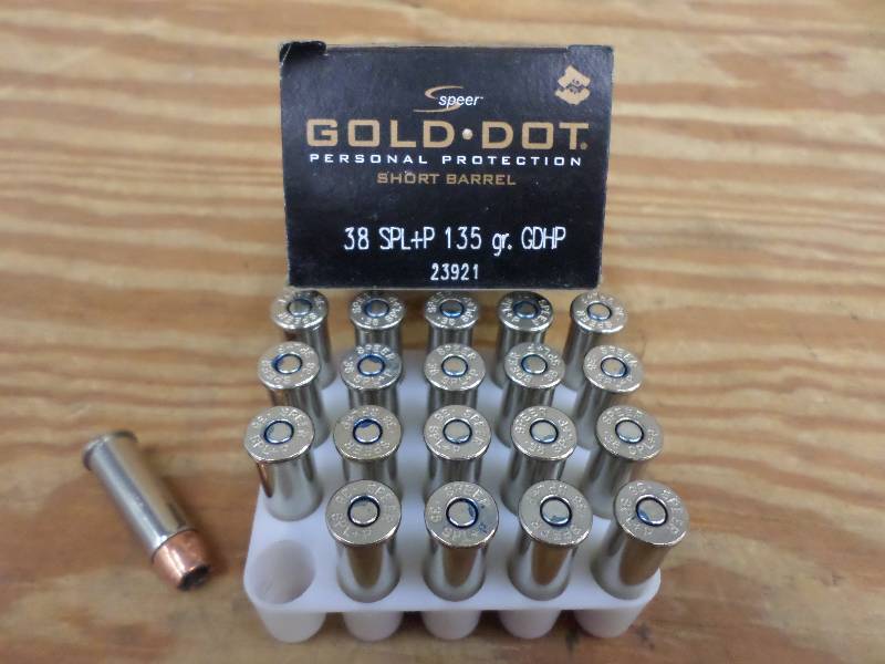 (20) Rounds Speer Gold-Dot Personal...