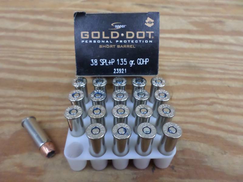 (20) Rounds Speer Gold-Dot Personal...