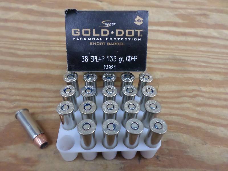 (20) Rounds Speer Gold-Dot Personal...