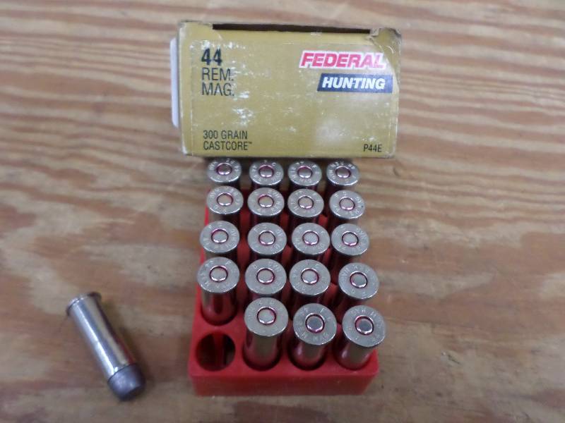 (20) Rounds Federal 44Rem-Mag 300Gr...
