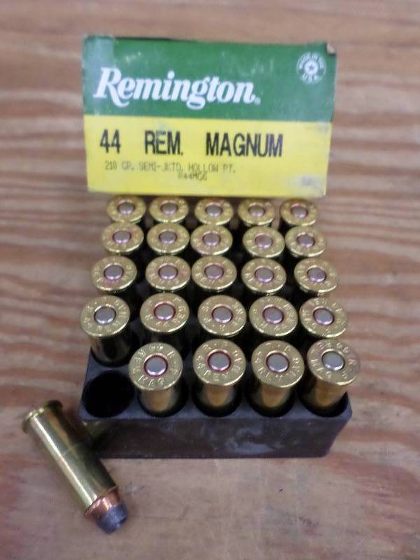 (20) Rounds Remington 44Rem-Mag 210...