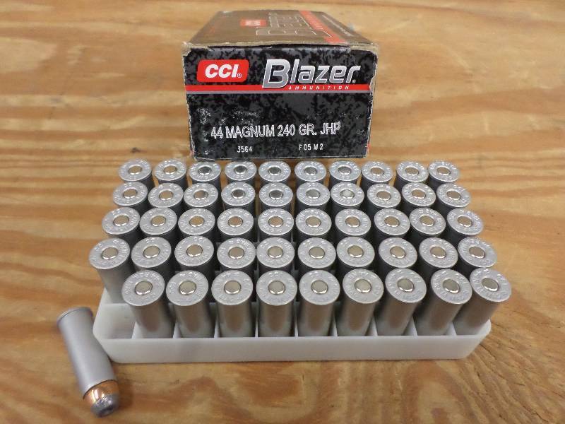 (50) Rounds CCI Blazer 44Rem-Mag 24...