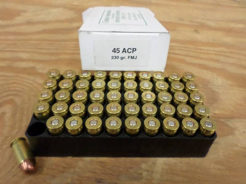 (50) Rounds MN Shooters Supply 45-A...