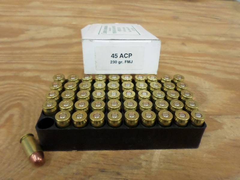 (50) Rounds MN Shooters Supply 45-A...