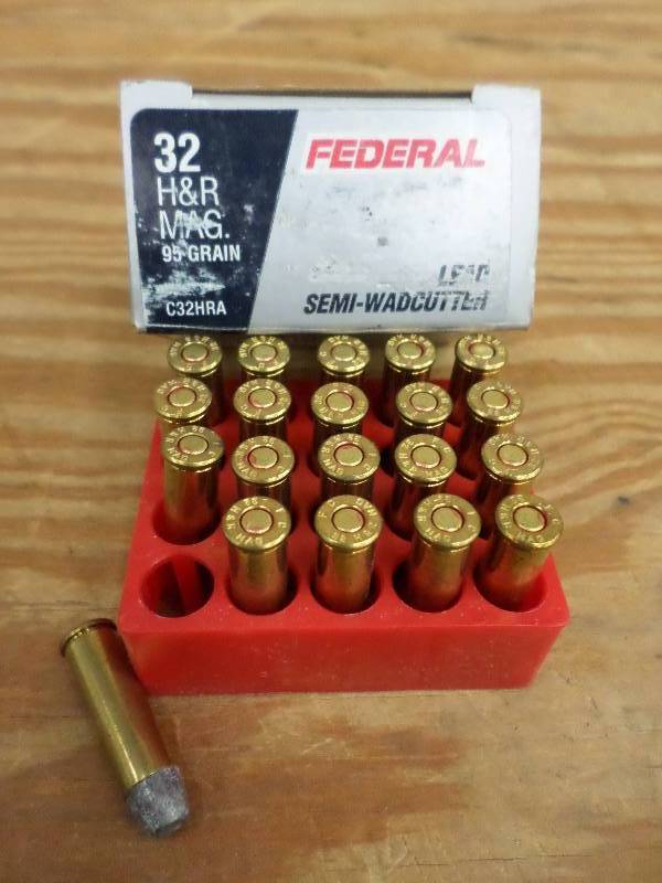 (20) Rounds Federal 32 H&R Mag 95Gr...