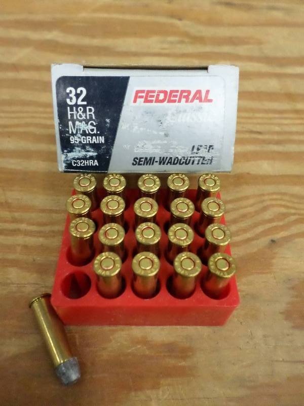 (20) Rounds Federal 32 H&R Mag 95Gr...