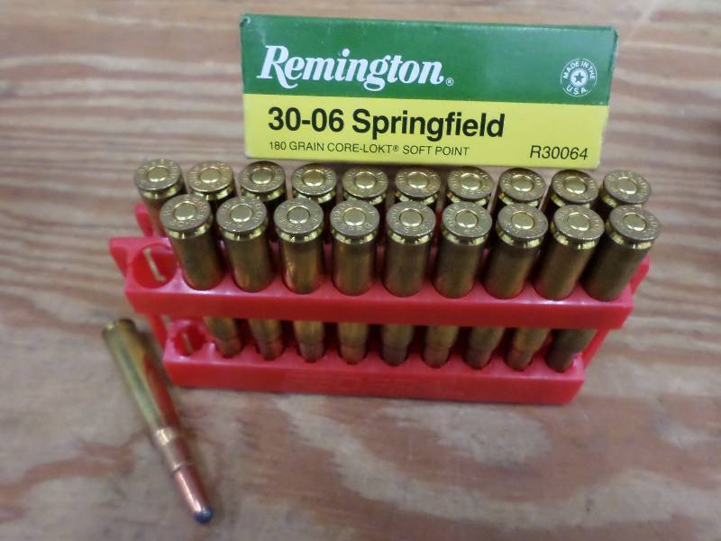 (20) Rounds Remington 30-06 Springf...