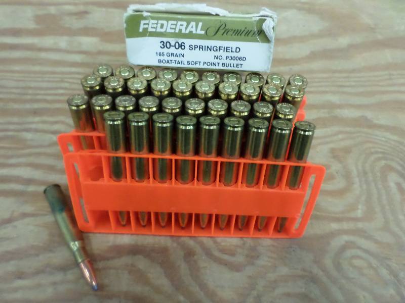 (40) Rounds Federal 30-06 165Grain ...