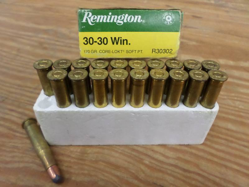 (20) Rounds Remington 30-30 Winches...