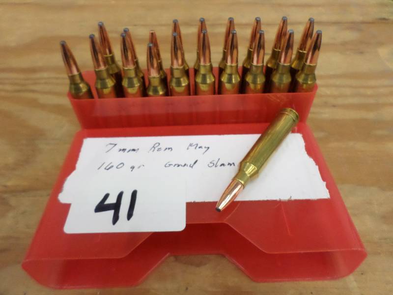 (20) Rounds Remington 160Grain 7mm ...