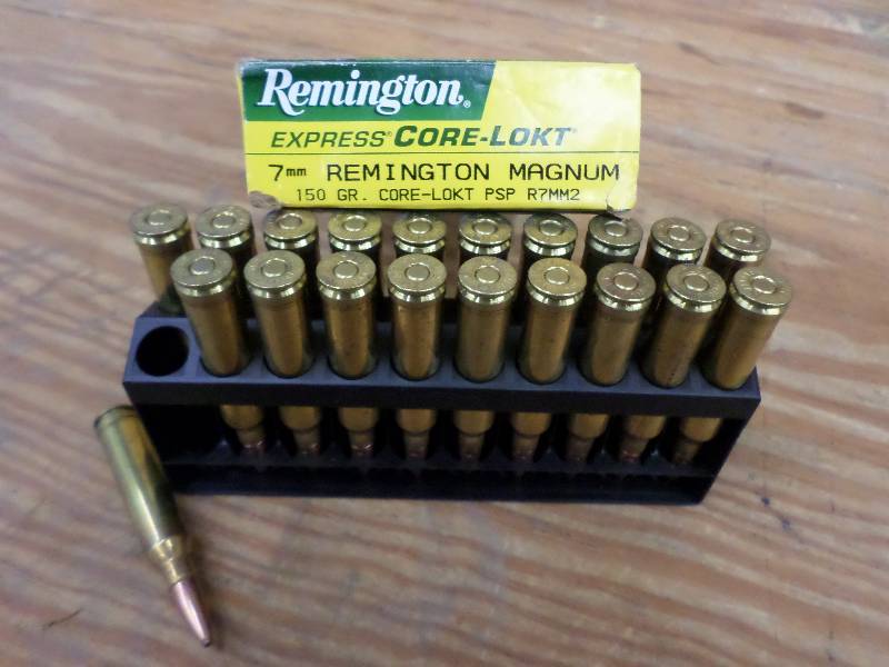 (20) Rounds Remington 160Grain 7mm ...