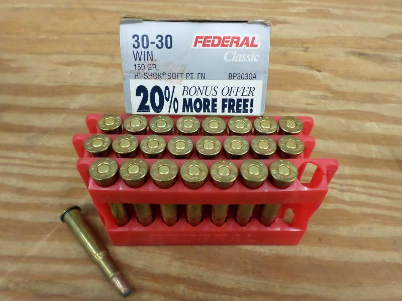 (20) Rounds Federal 30-30 Wincheste...