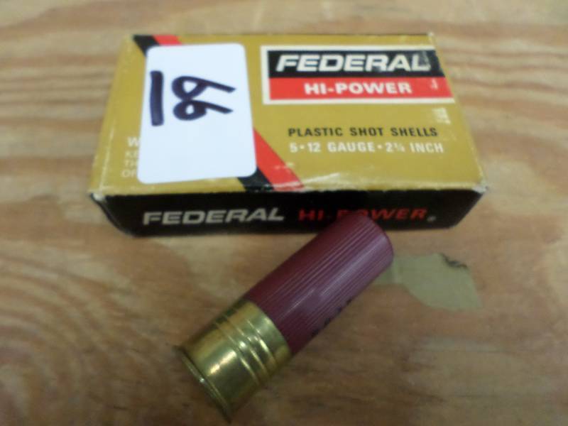 (5) Federal 12-Gauge 1oz Slugs ...