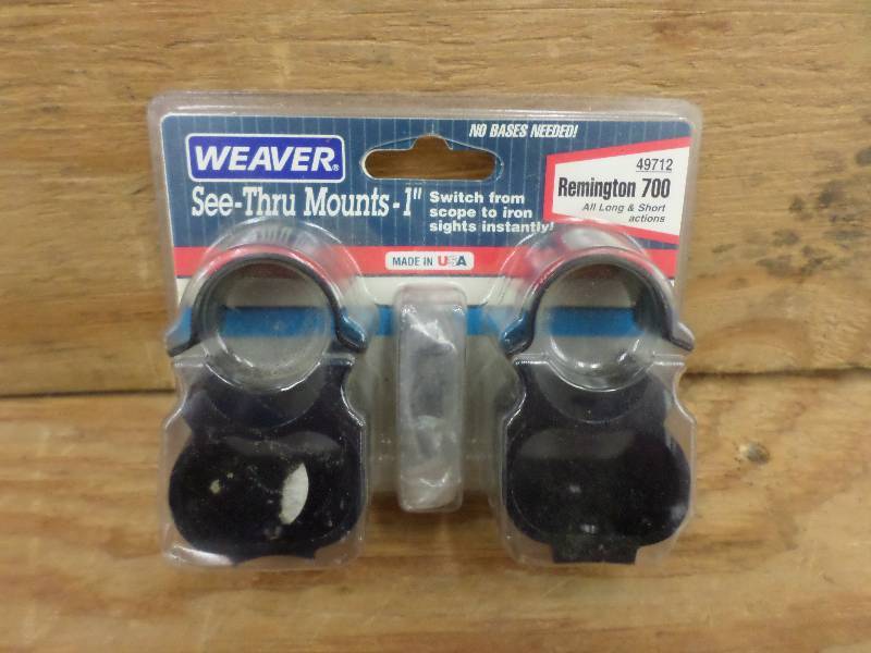 New Weaver Remington 700 1 See-Thr...