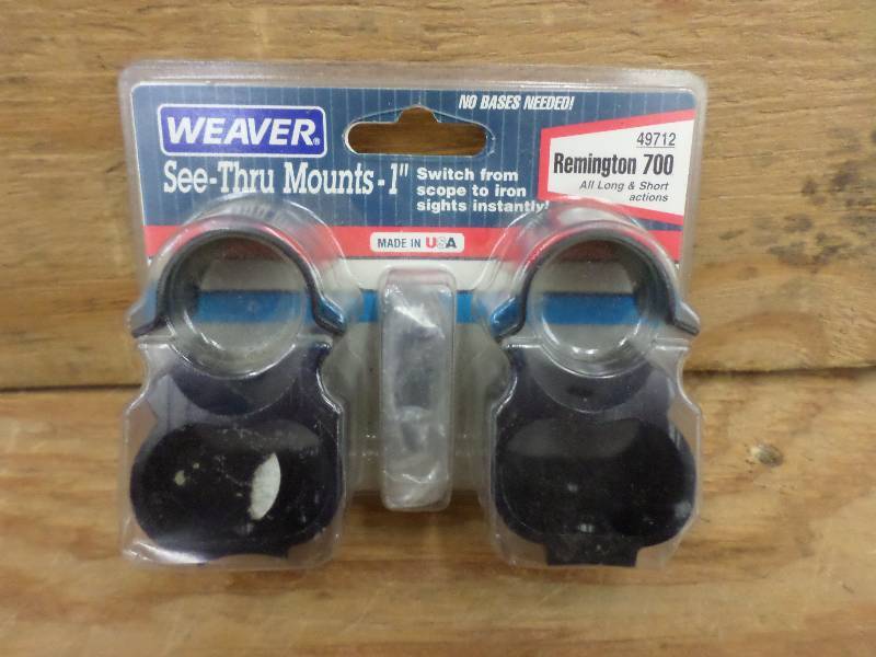 New Weaver Remington 700 1 See-Thr...